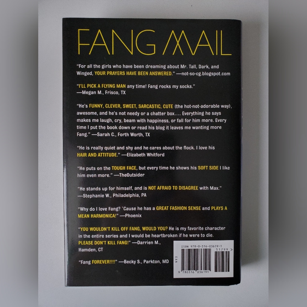 Fang | Maximum Ride: Book 5 - Picture 4 of 8